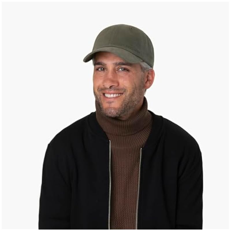 ‎womens Hats & Caps Stetson Stetson Brushed Twill Cap Women/Men - Olive