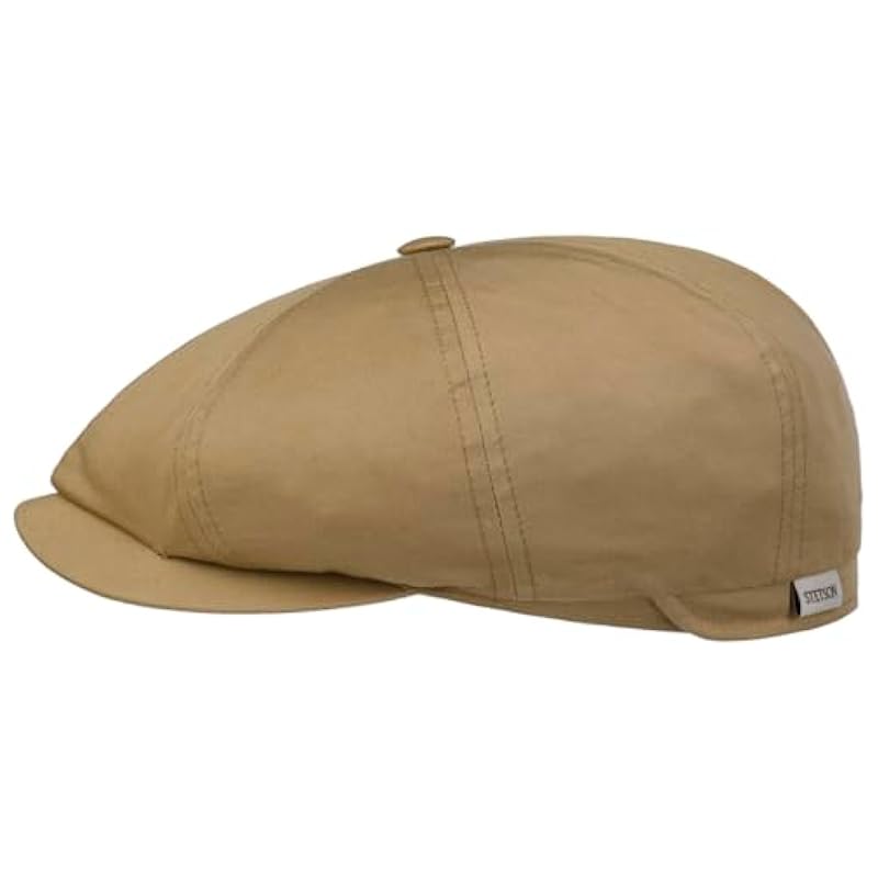 ‎mens Hats & Caps Stetson Stetson Hatteras Hertford Flat Cap Men - Made in The EU Khaki