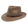 Stetson Hats & Caps ‎unisex-ad Stetson Cruiser Crushable Wool Felt Fedora Hat Camel