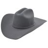 Stetson Steston Mason 4X Granite Grey Felt Hat (7 1/8) ‎mens Hats & Caps