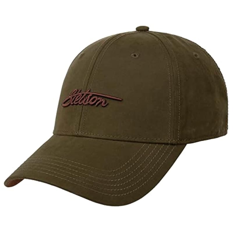 Stetson Hats & Caps ‎womens Stetson Waxed Cotton WR Cap Women/Men - Olive