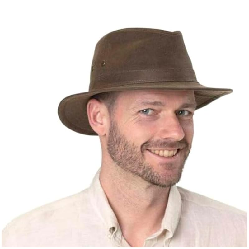 Stetson Stampton UV Protection Traveller Hat Men - Brown ‎mens Hats & Caps Stetson