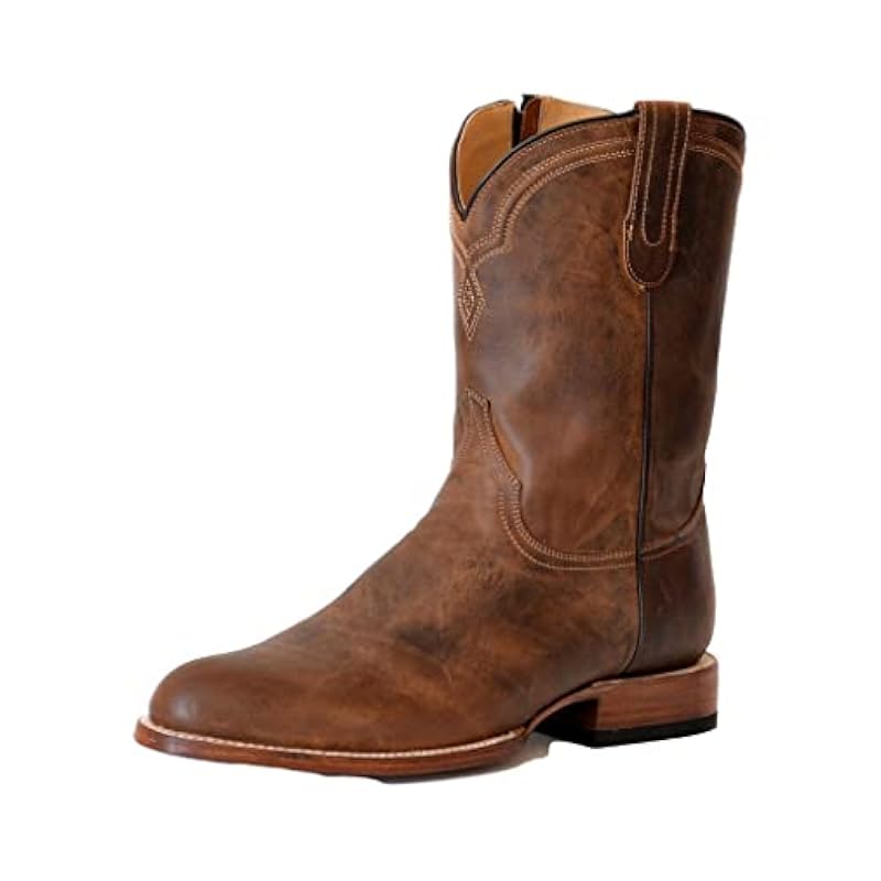 ‎mens Boots Stetson Stetson Men's Rancher Boot Round Toe Brown 13 D(M) US
