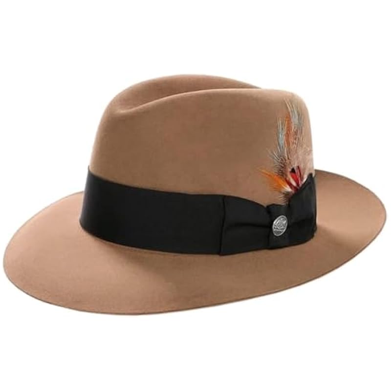 Stetson Men's Temple Hat Brown ‎mens Hats & Caps Stetson