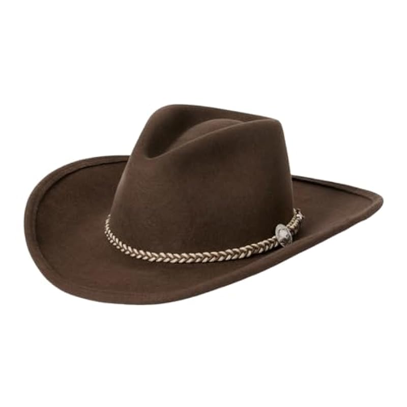 Stetson Uni‎mens Rawhide Western Hat (SBRAWH-833423) Mink ‎mens Hats & Caps Stetson