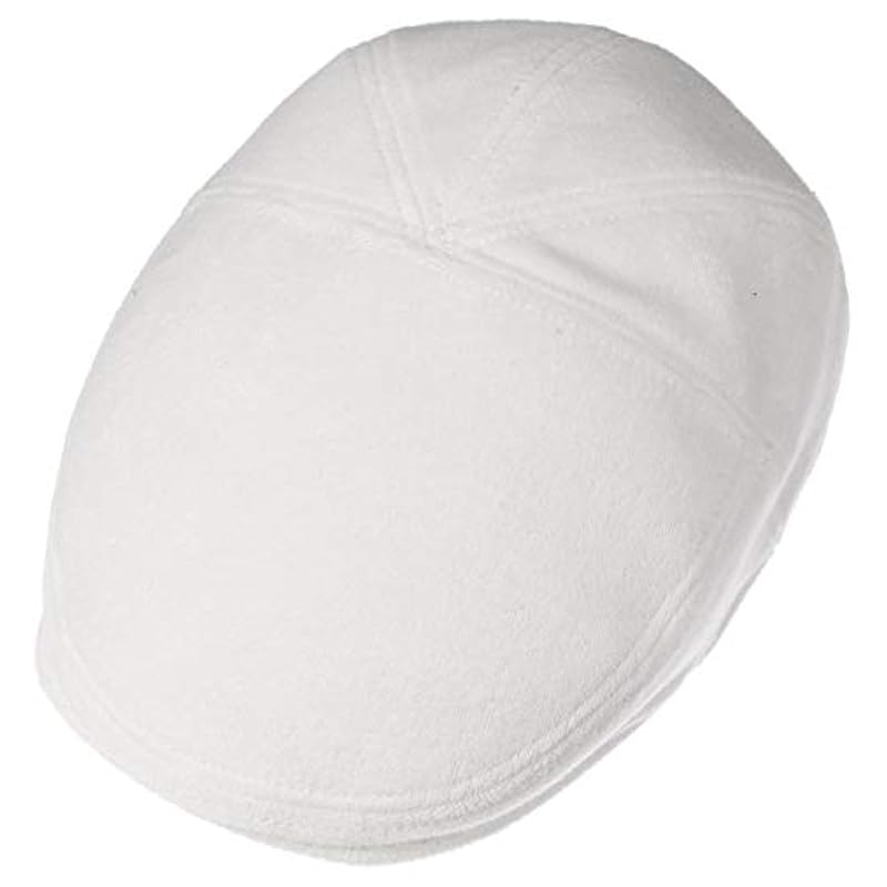 Stetson Gridiron Cotton Flat Cap Men - White ‎mens Hats & Caps Stetson
