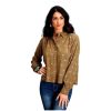 Stetson Tops, Tees & Blouses ‎womens Stetson Western Shirt Womens Print L/S M Brown 11-050-0590-7037 BR