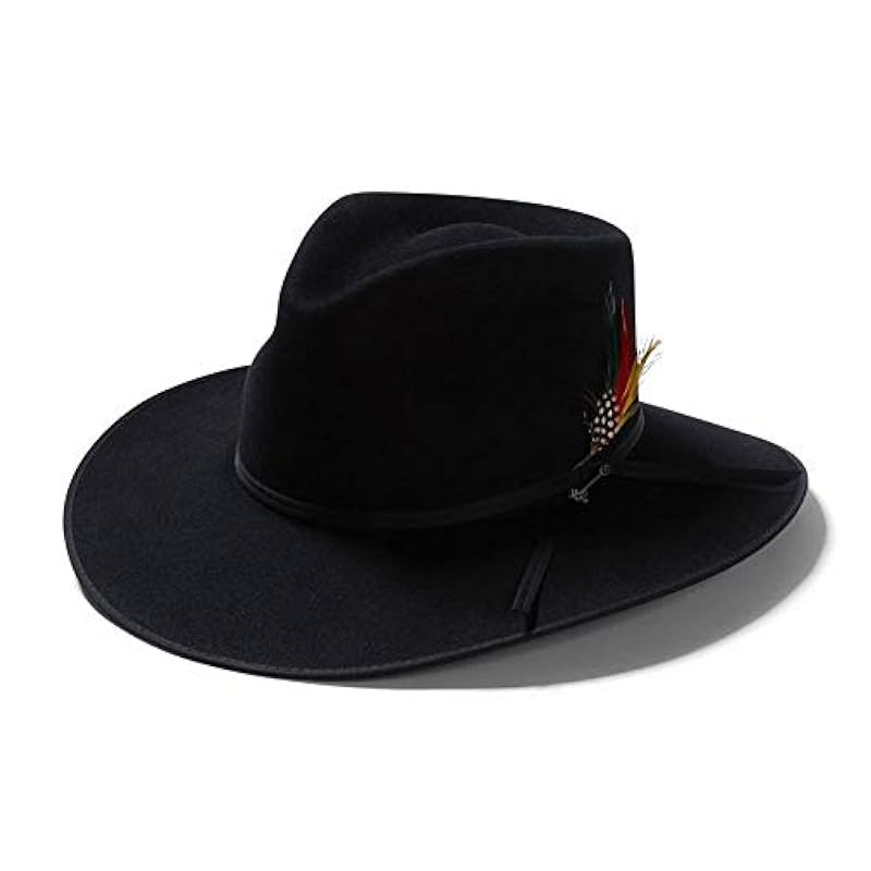 Stetson Stetson Dune Gun Club Hat Black ‎unisex-ad Hats & Caps
