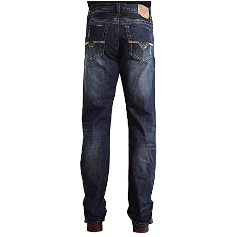 ‎mens Jeans Stetson Stetson Men's Modern Straight Leg Jean, Blue, 33x34