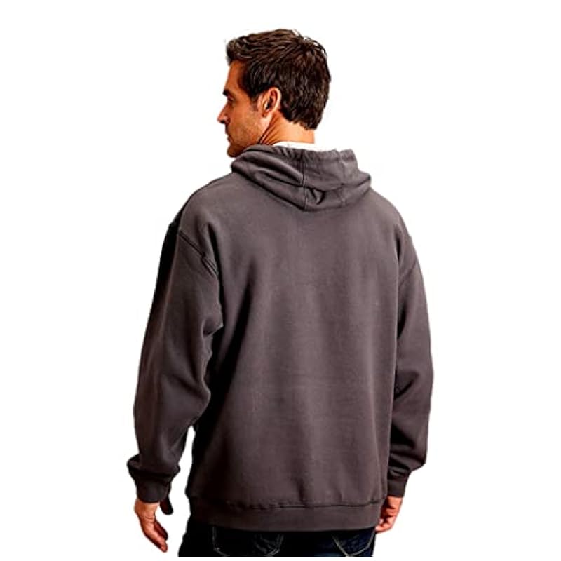 Stetson Stetson Western Sweatshirt Mens Trademark M Gray 11-097-0562-0907 GY ‎men Active
