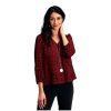 Stetson Western Shirt Womens L/S Peasant XL Wine 11-050-0590-7048 WI ‎womens Tops, Tees & Blouses Stetson