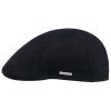 Stetson Texas Classic Soft Cotton Flat Cap Men - Made in The EU Navy ‎mens Hats & Caps Stetson