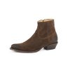 Stetson Women's Cleo Western Booties Snip Toe Brown 7.5 M Stetson ‎womens Boots