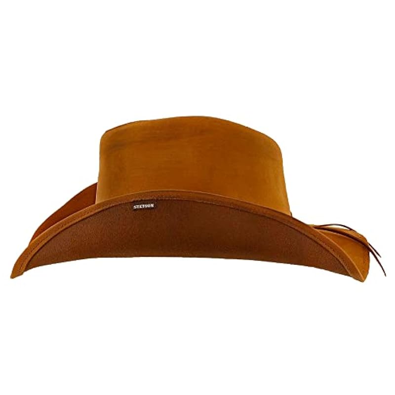 ‎unisex-ad Hats & Caps Stetson Stetson Roxbury Shapeable Leather Cowboy Western Hat Small