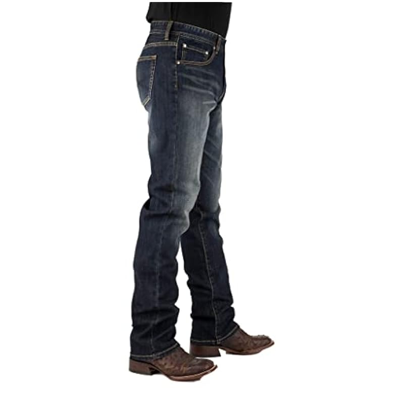 Stetson Western Jeans Mens Straight 31 x 34 Blue 11-004-1210-8001 BU ‎mens Jeans Stetson