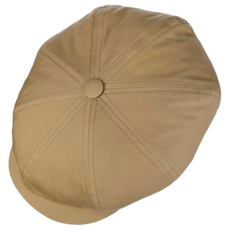‎mens Hats & Caps Stetson Stetson Hatteras Hertford Flat Cap Men - Made in The EU Khaki