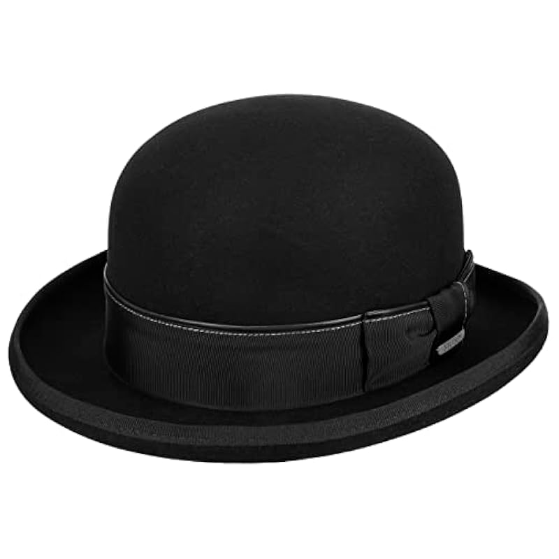 ‎mens Hats & Caps Stetson Stetson Classic Uni Fur Felt Bowler Hat Men - Made in The EU Black