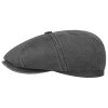 Stetson Hatteras Old Cotton Newsboy Cap Women/Men | Black Stetson ‎mens Hats & Caps