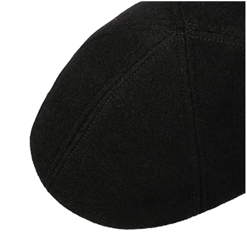 Stetson Texas Wool Gatsby Cap Men - Black ‎mens Hats & Caps Stetson