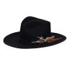 Stetson Hats & Caps ‎mens Stetson Men's Stratoliner Royal Quality Fur Felt Hat Black