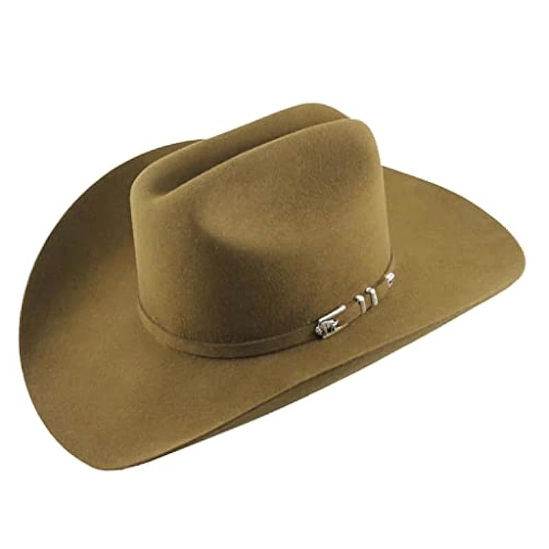 Stetson Hats & Caps ‎unisex-ad Stetson Uni‎unisex-ad Apache 4X Felt Cowboy Hat - Sbapch-754007 Mink