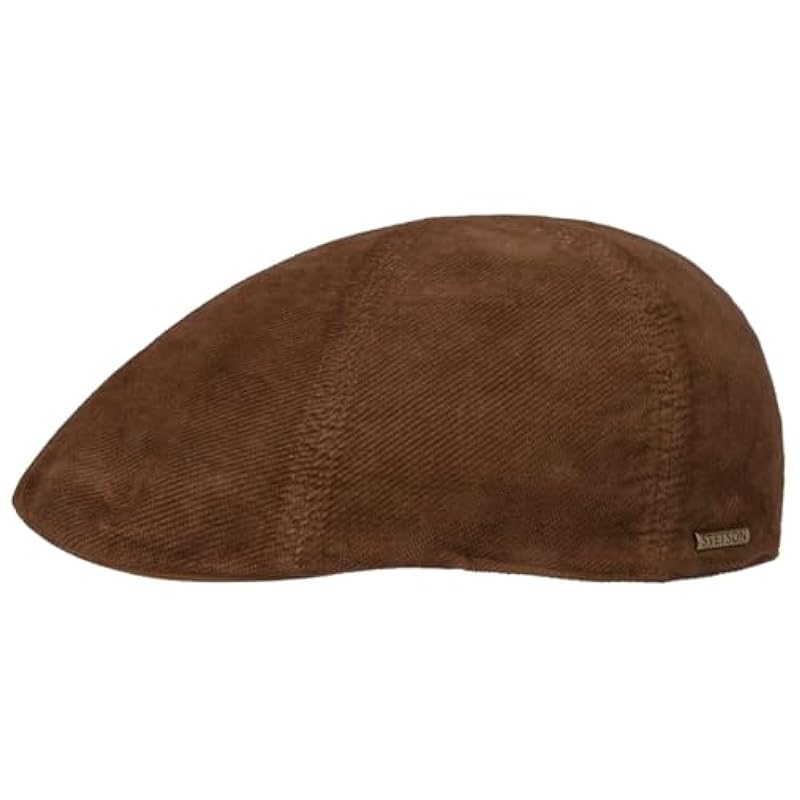 Stetson Texas Structure Flat Cap Men - Dark Brown Stetson ‎mens Hats & Caps