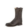 Stetson Mens Brown Leather Puncher Goat Cowboy Boots 10EE Stetson ‎mens Boots