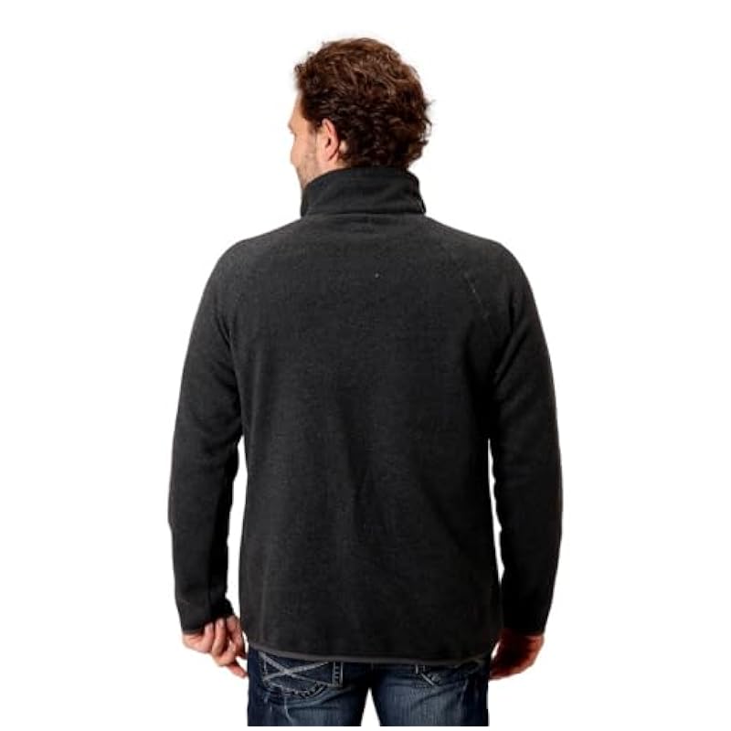 Stetson Western Sweater Mens Pocket M Gray 11-014-0120-6074 GY ‎men Sweaters Stetson