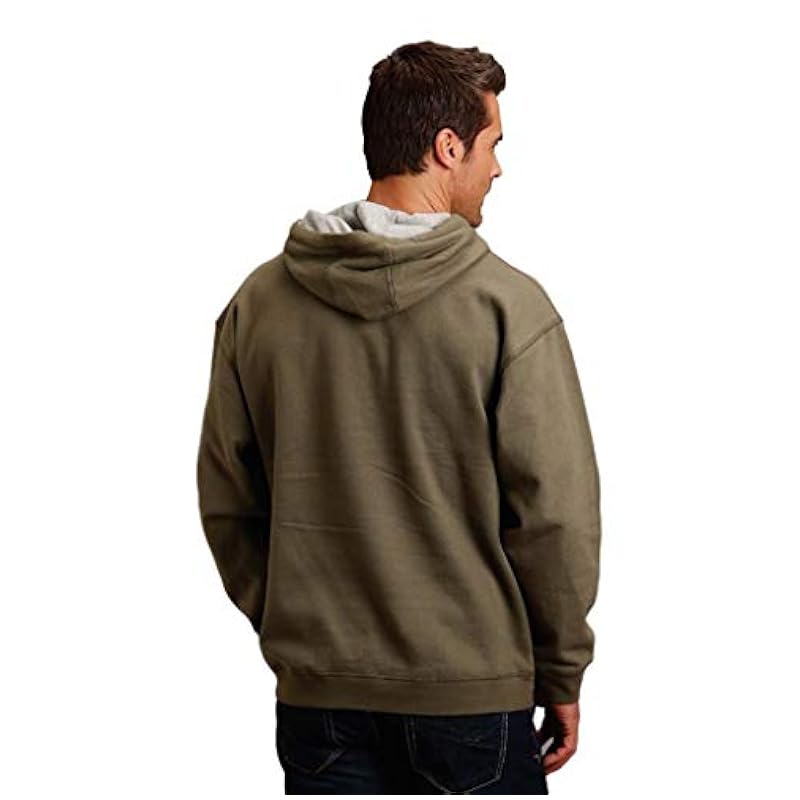 Stetson Stetson Western Sweatshirt Mens Hooded L Green 11-097-0562-0885 GR ‎mens Fashion Hoodies & Sweatshirts