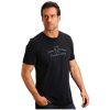Stetson Stetson Mens Black 100% Cotton Founded Logo S/S T-Shirt L ‎mens Shirts