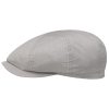 Stetson Hats & Caps ‎mens Stetson Hatteras Sustainable Flat Cap Men - Made in The EU Light Grey