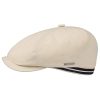 Stetson Stetson 6-Panel Canvas Flat Cap Men Beige 6 3/4-6 7/8 ‎mens Hats & Caps