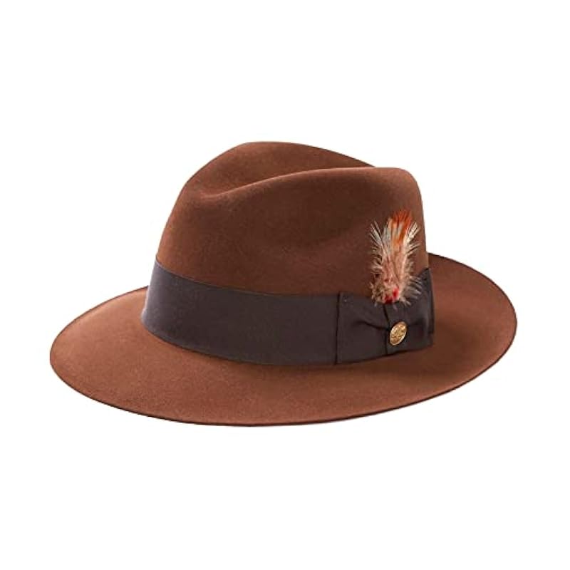 Stetson Men's Temple Hat Mink ‎mens Hats & Caps Stetson
