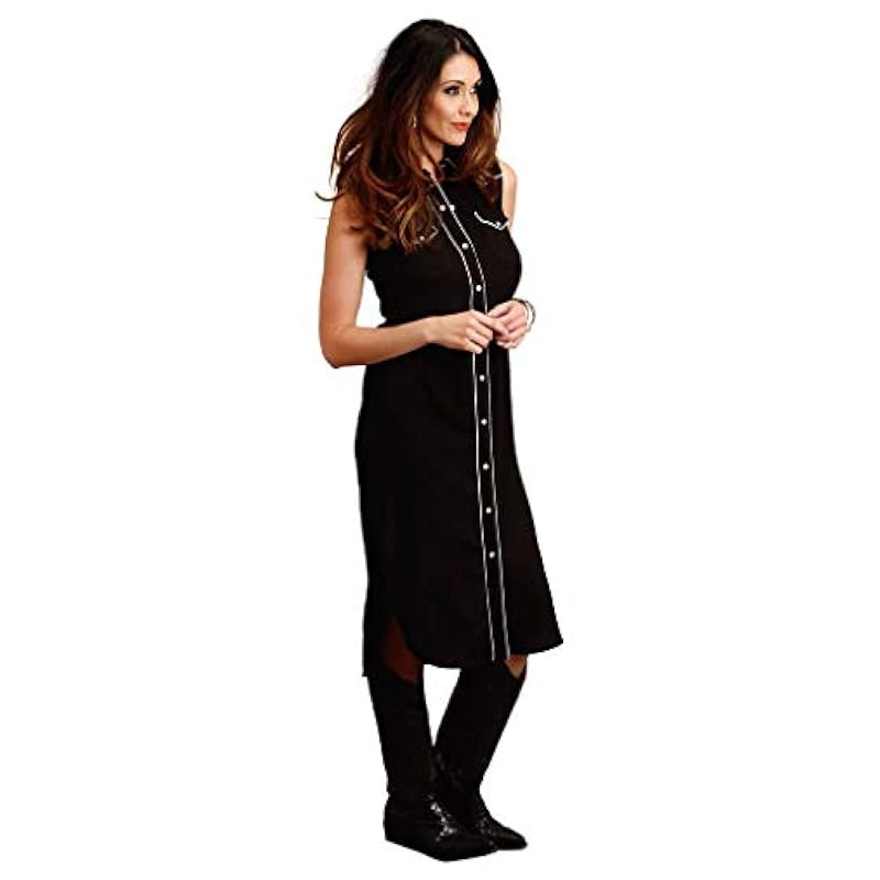 Stetson Tops, Tees & Blouses Stetson 0642 Black Rayon Crepe Black XS