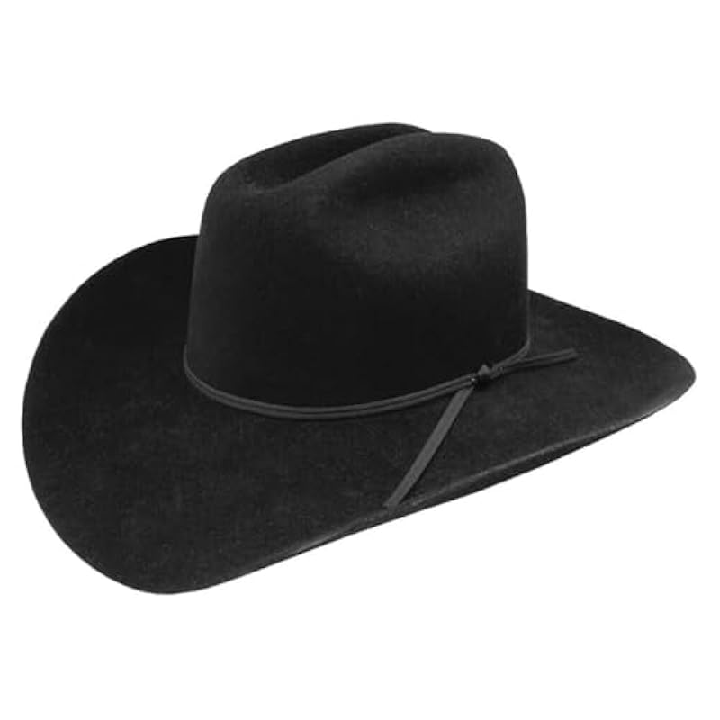 Stetson Rodeo Junior Cowboy Hat-Black-1SFM Black Stetson ‎unisex-ad Hats & Caps