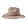 Spencer Crushable Wool Felt Aussie Hat Brown (Mus Stetson ‎mens Hats & Caps