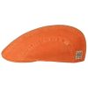 ‎mens Hats & Caps Stetson Stetson Soft Vintage Cotton Ivy Flat Cap Men - Orange