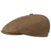Stetson Soft Cotton Flat Cap Men Brown 7-7 1/8 ‎mens Hats & Caps Stetson