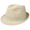 Stetson Hats & Caps ‎mens Stetson Geneva Linen Trilby Women/Men | Made in Italy Beige