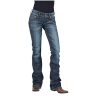 Stetson Women's Hollywood Bootcut Jeans Blue 8 LNG Stetson ‎womens Jeans