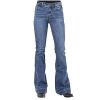 Stetson Women's 921 High Rise Flare Jeans Blue ‎womens Jeans Stetson
