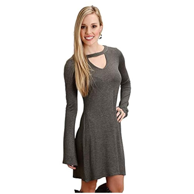 Stetson Stetson 2087 Rayon Spandex Jersey Grey XL ‎womens Tops, Tees & Blouses