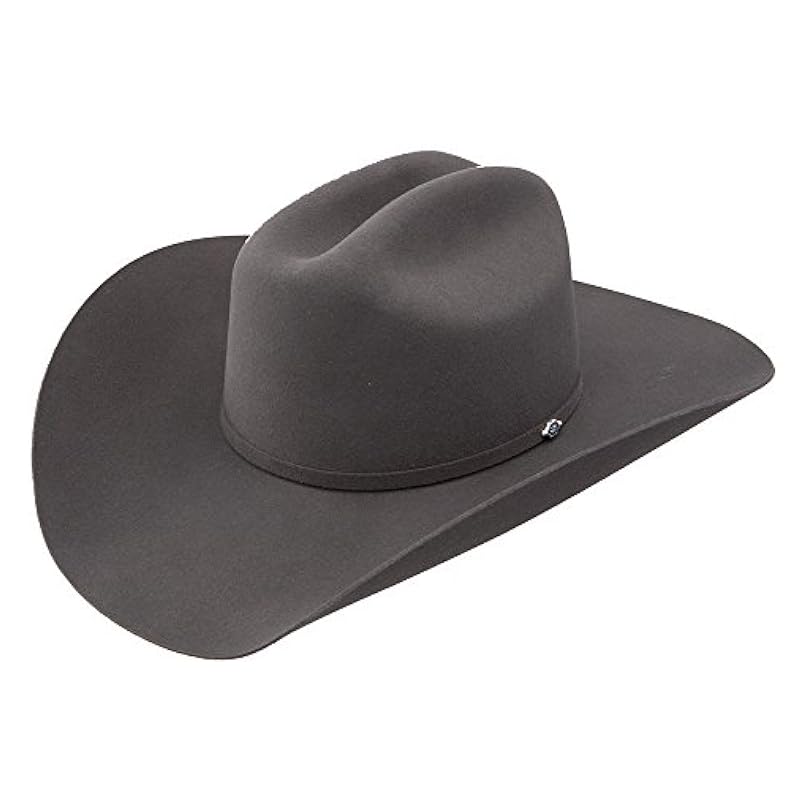 ‎mens Hats & Caps Stetson Resistol Denison - (7X) Bangora Straw Cowboy Hat Granite