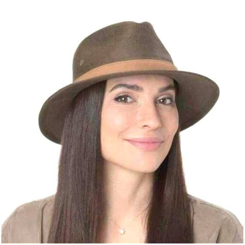 ‎mens Hats & Caps Stetson Stetson Dalito Traveller Cloth Hat Men - Olive