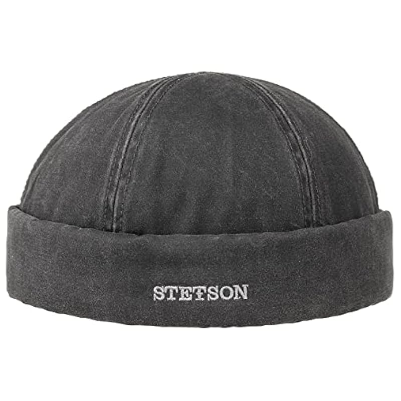 ‎mens Hats & Caps Stetson Stetson Old Cotton Winter Docker Hat Men | Black