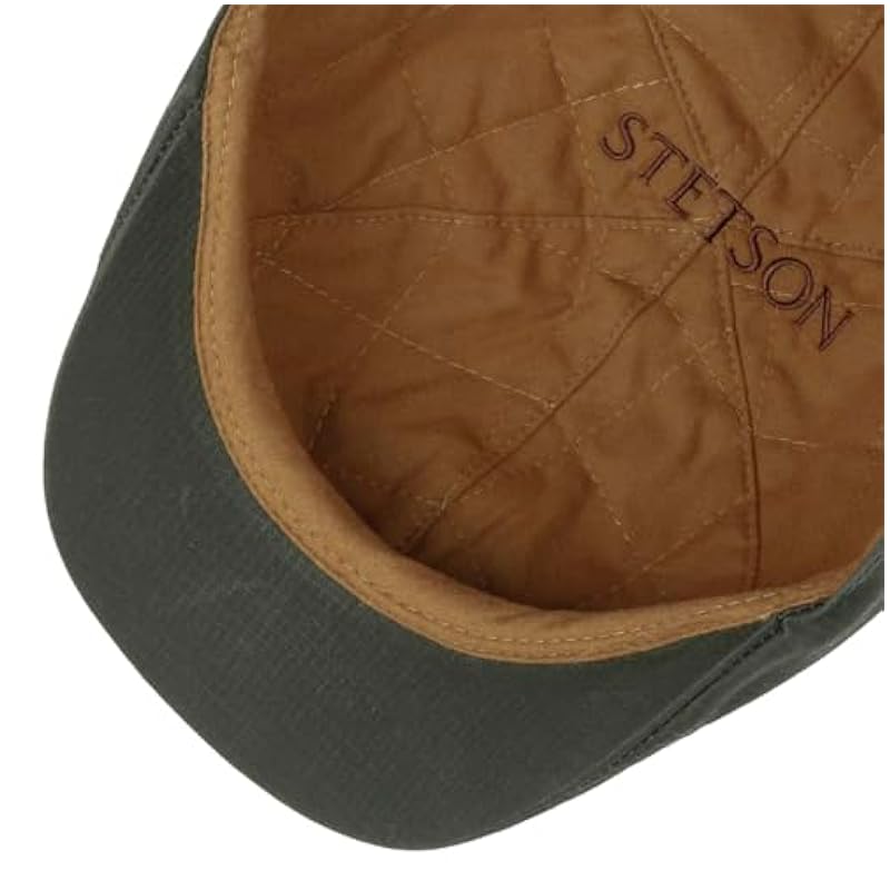 Stetson Hats & Caps ‎mens Stetson Texas Ripstop WR Flat Cap Men - Olive