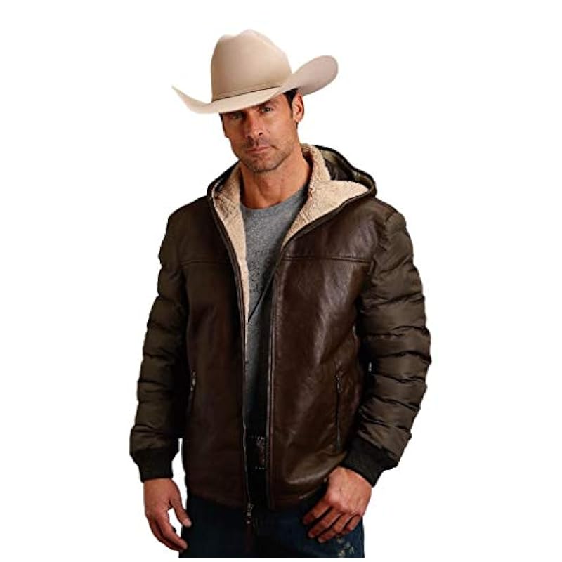 Stetson Jackets & Coats ‎mens Stetson Novelty Solid Suede Jacket Brown / M