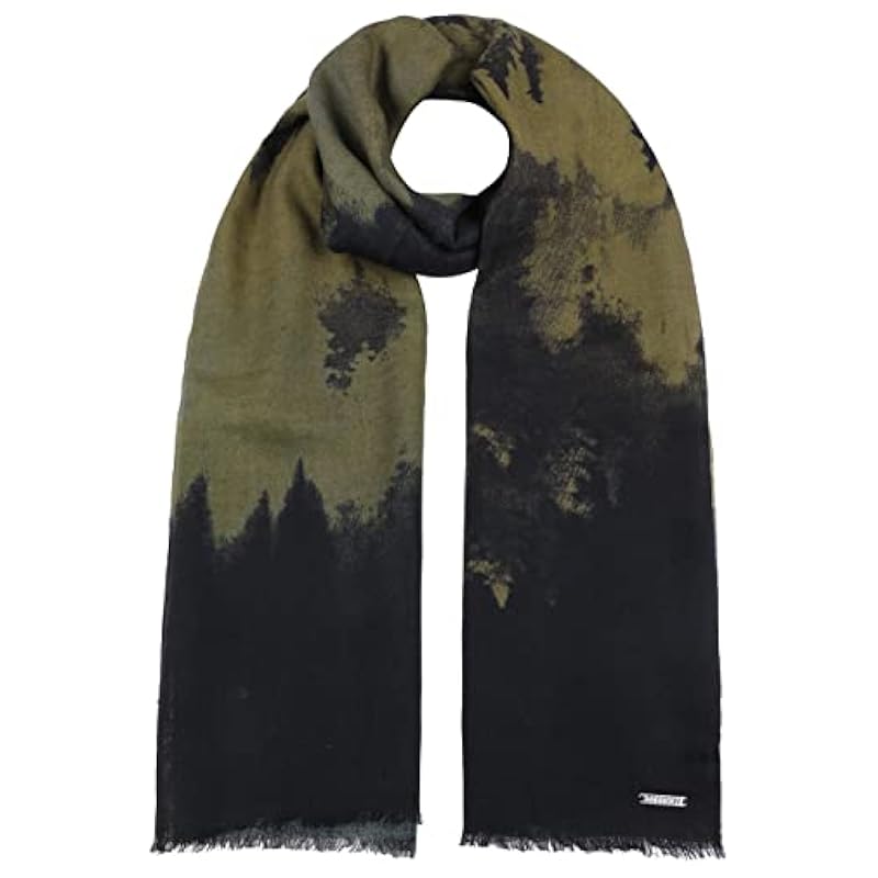 Stetson Stetson Devico Wool Scarf Women/Men - Olive ‎womens Scarves & Wraps