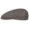 Stetson Viando Silk Driver Flat Cap Men - Made in Germany Brown Stetson ‎mens Hats & Caps