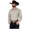 Stetson Shirts ‎mens Stetson Sterling Grey Medallion Print - Mens Shirt